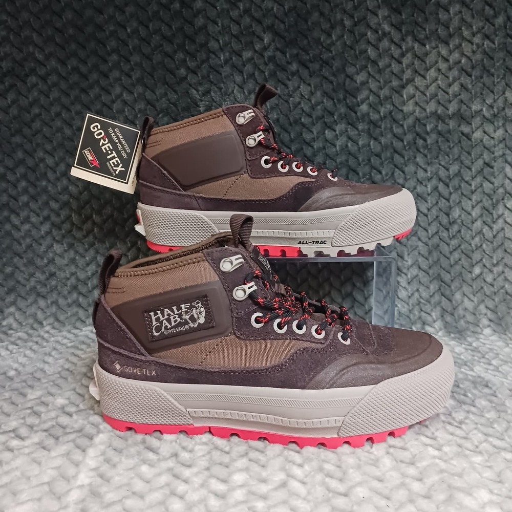 Vans Half Cab GORE-TEX MTE Brown Shoes Bitter Hiking Size Women's 6.5 Men's 5